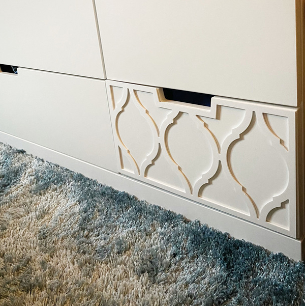 Nordli dresser 40cm Front pattern for NORDLI dresser Furniture